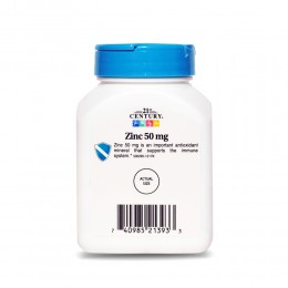 Цинк 21st Century (Zinc Chelated), 110 табл