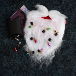 Новогоднее украшение для бороды, сосульки, 12 шт (Beardaments)