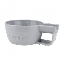 Чаша для бритья Liveben серая