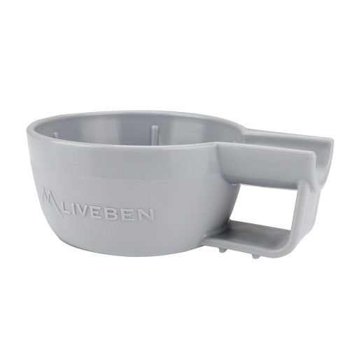 Чаша для бритья Liveben серая в России