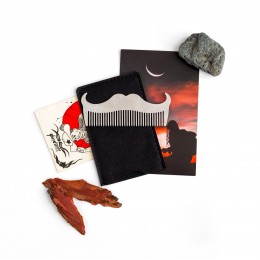 Металлическая расческа для бороды «Moustache»