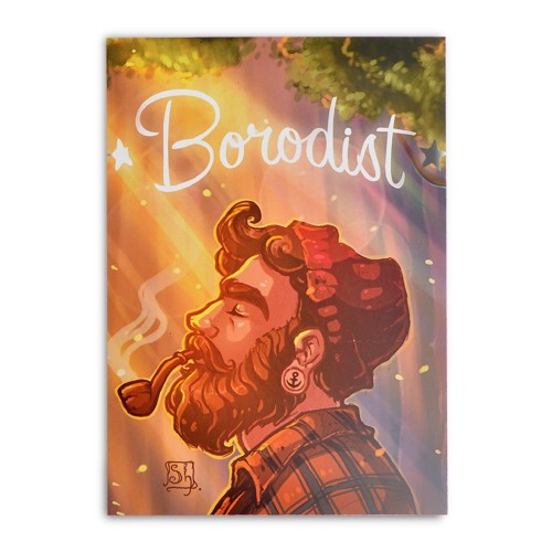 Открытки с бородачами, Бородист (Borodist) в России