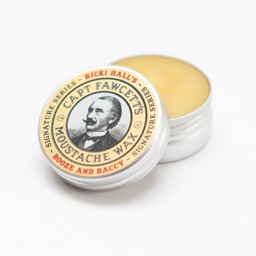 Captain Fawcett Ricki Hall Booze & Baccy Moustache Wax - Воск для усов, 15 мл в России