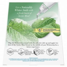 Отбеливающие полоски для зубов Crest 3D Whitestrips Arctic Mint, курс 14 дней