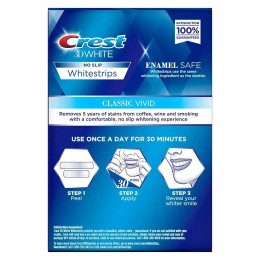 Отбеливающие полоски для зубов Crest 3D Whitestrips Classic Vivid, курс 10 дней
