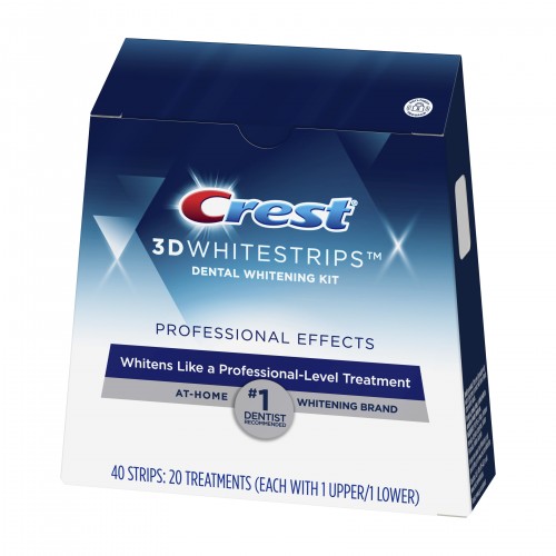 Отбеливающие полоски для зубов Crest 3D Whitestrips Professional Effects Dental Kit, курс 20 дней в России