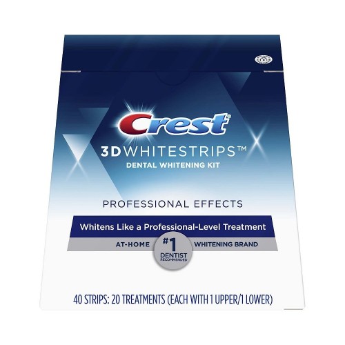 Отбеливающие полоски для зубов Crest 3D Whitestrips Professional Effects Dental Kit, курс 20 дней в России
