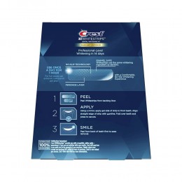 Отбеливающие полоски для зубов Crest 3D Whitestrips Radiant Express, курс 14 дней