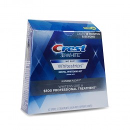 Отбеливающие полоски для зубов Crest 3D Whitestrips Supreme Flexfit, курс 21 день