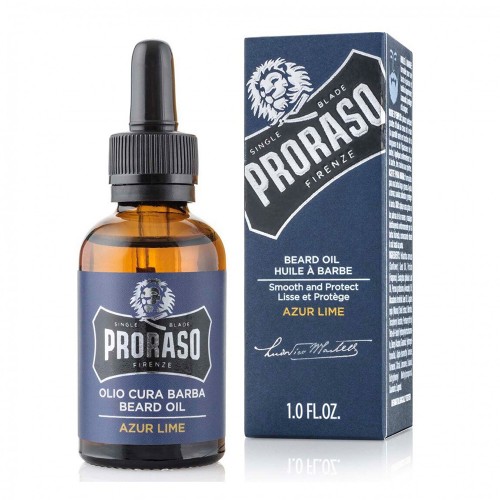 Proraso Azur Lime Beard Oil - Масло для бороды, 30 мл в России