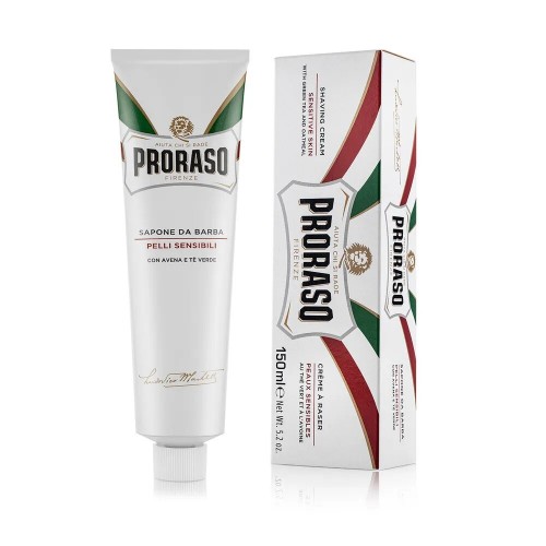 Proraso крем для бритья для чувствительной кожи с Зеленым чаем и овсом, 150 мл в России