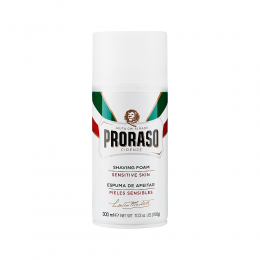 Proraso пена для бритья для чувствительной кожи с Зеленым чаем и овсом, 300 мл