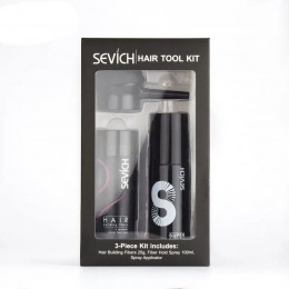 Набор Sevich Hair Fibers загуститель, насадка и лак