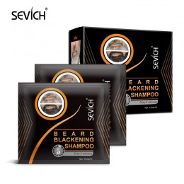Шампунь оттеночный для бороды Sevich, black (черный), 15 мл