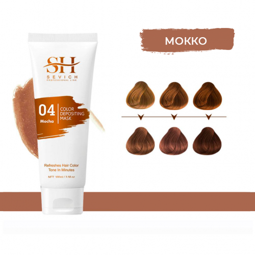 Тонирующая маска для волос Sevich Color Depositing Mask мокко, 100 мл в России