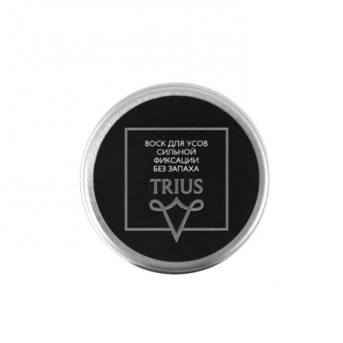 Воск для усов сильной фиксации, без запаха, Триус (Trius), 15 мл в России