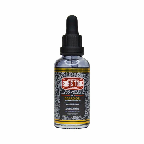 Boy's Toys Чёрное масло для бороды Black Beard Oil, 50 мл в России