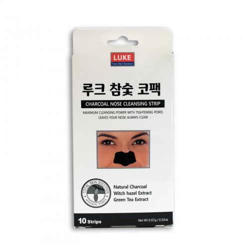 Очищающие полоски от черных точек с углём Luke Charcoal Nose Cleansing Strips 10 шт в России