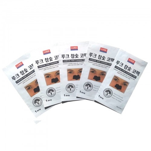 Очищающие полоски от черных точек с углём Luke Charcoal Nose Cleansing Strips 10 шт в России